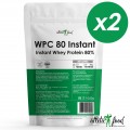Atletic Food Сывороточный протеин WPC 80 Instant - 2000 грамм (2 шт по 1 кг)